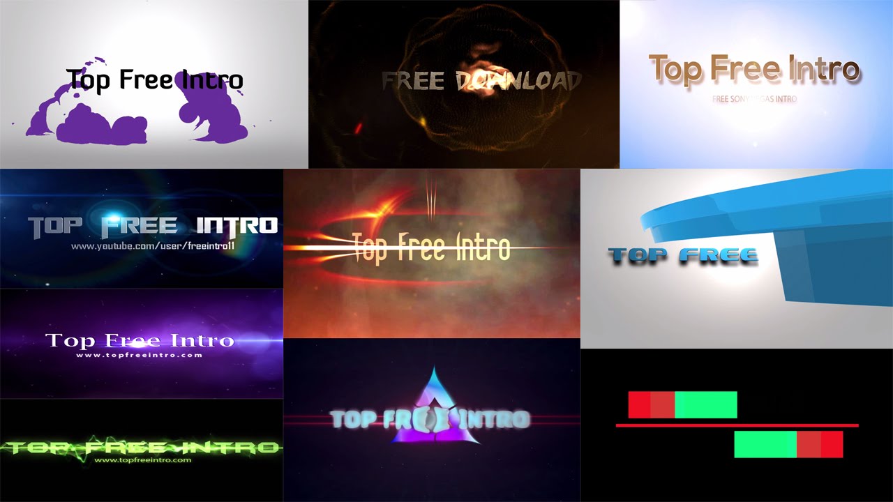 sony vegas intro template download